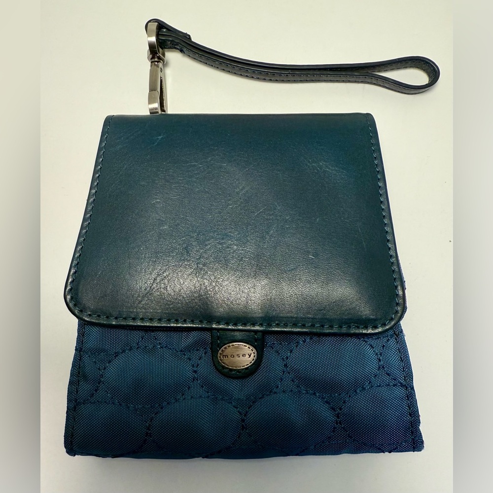 Mosey Canvas Travel Wallet Wristlet